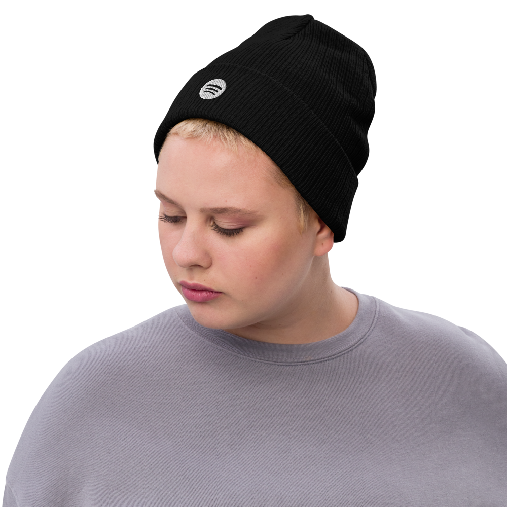 Ribbed Knit Beanie